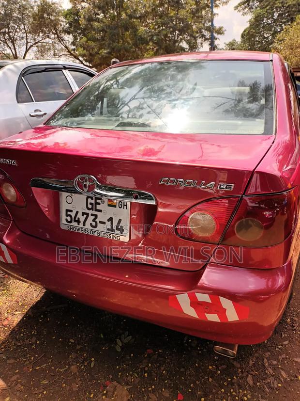 Toyota Corolla 2010 Red