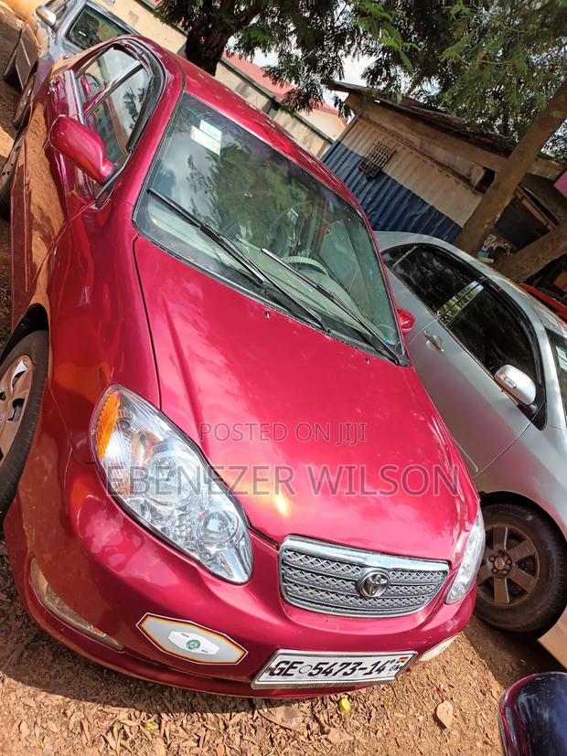 Toyota Corolla 2010 Red