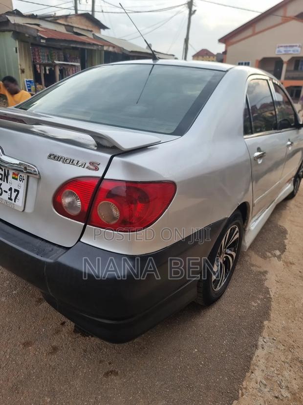 Toyota Corolla S 2007 Silver