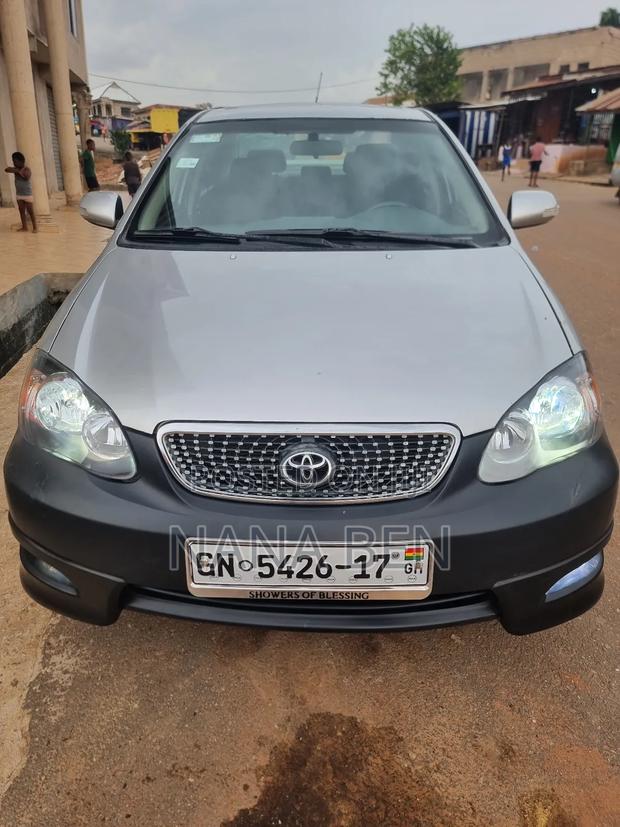 Toyota Corolla S 2007 Silver