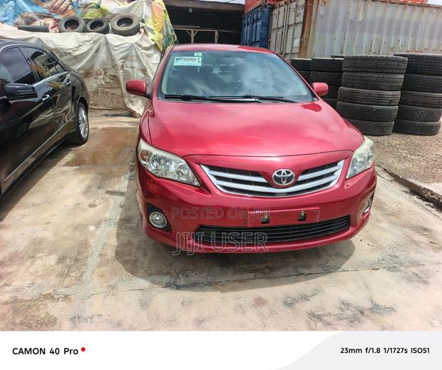 Toyota Corolla S 4dr Sedan (1.8L 4cyl 4A) 2012 Red
