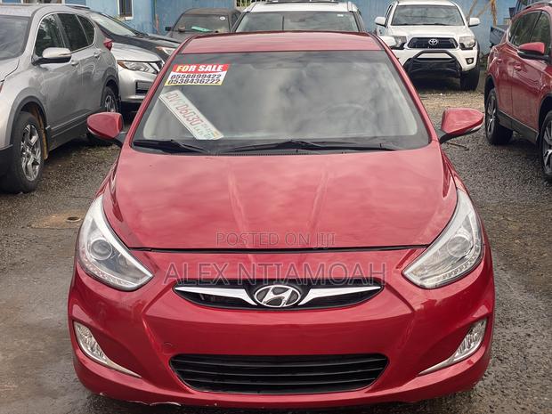 Hyundai Accent 2016 Red