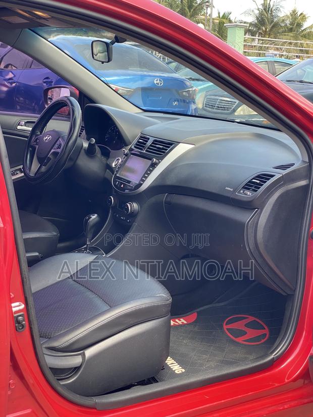 Hyundai Accent 2016 Red