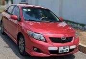 Toyota Corolla LE 4dr Sedan (1.8L 4 cyl 4A) 2009 Red for sale