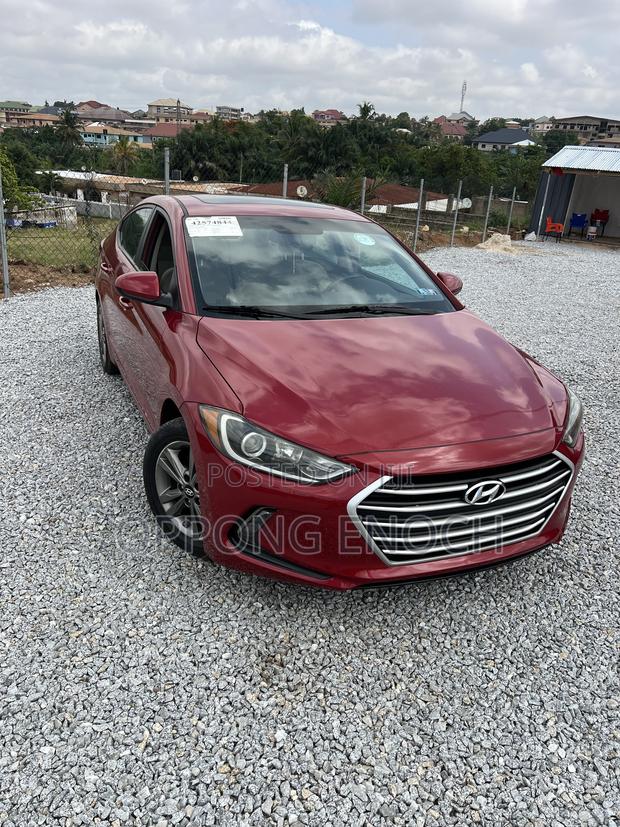Hyundai Elantra Limited 2018 Red