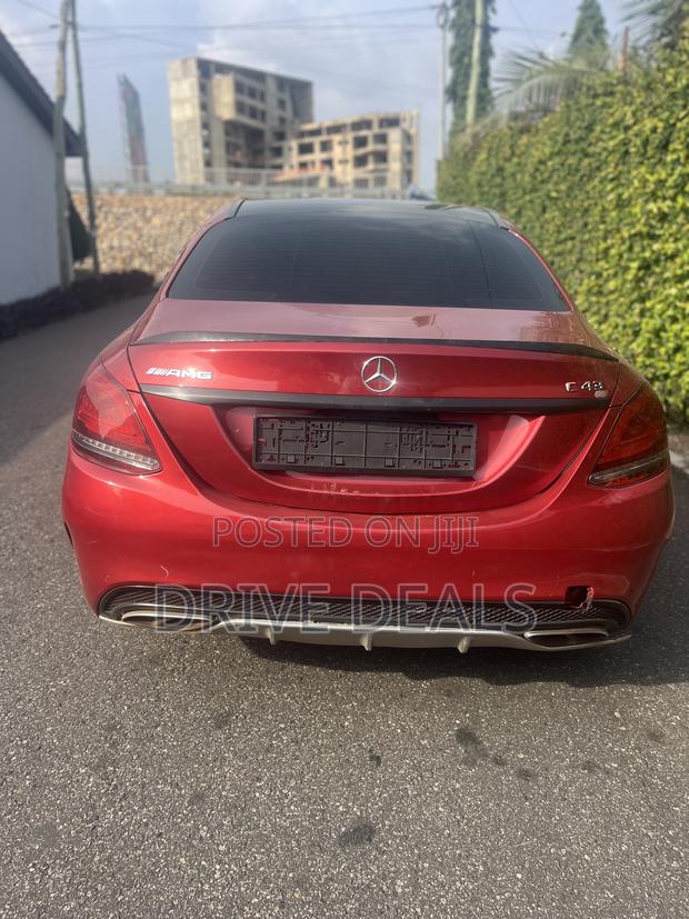 Mercedes-Benz C43 4Matic Sedan AWD (3.0L V6 9AM) 2018 Red