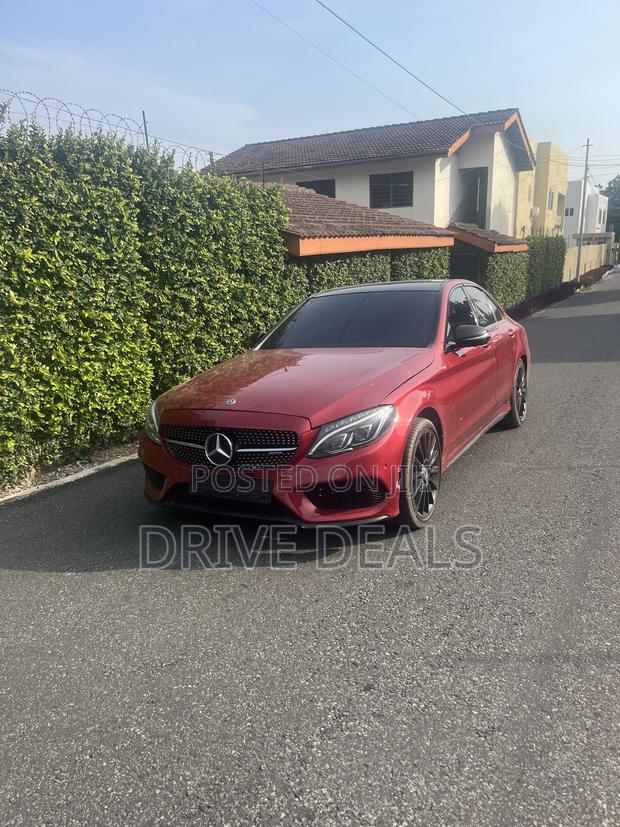 Mercedes-Benz C43 4Matic Sedan AWD (3.0L V6 9AM) 2018 Red