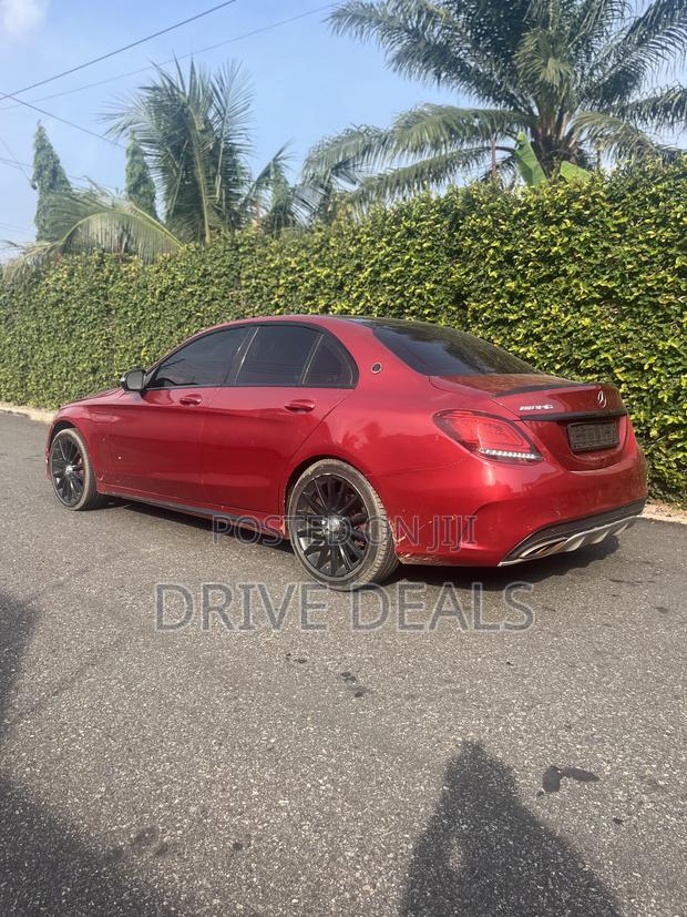 Mercedes-Benz C43 4Matic Sedan AWD (3.0L V6 9AM) 2018 Red