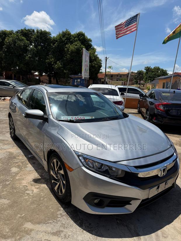 Honda Civic EX 4dr Sedan (1.5L 4cyl) 2016 Silver