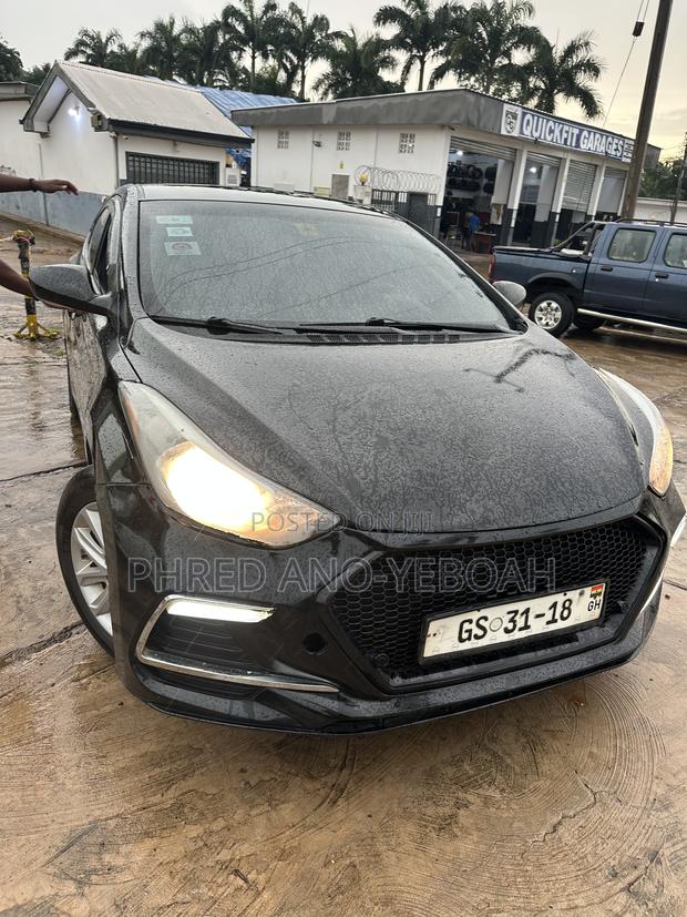 Hyundai Elantra SE 4dr Sedan (1.8L 4cyl 6M) 2015 Black