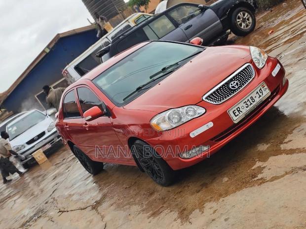 Toyota Corolla 2007 Orange