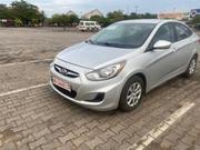 Hyundai Accent GLS 4dr Sedan (1.6L 4cyl 6M) 2014 Silver for sale