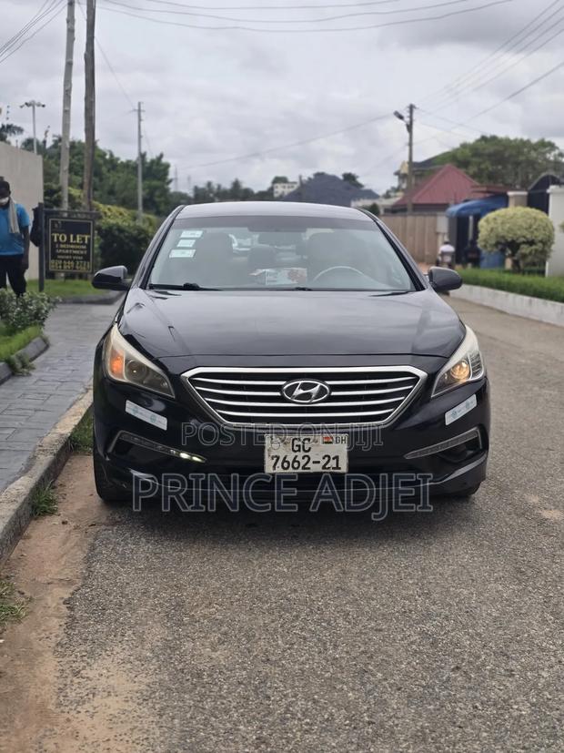 Hyundai Sonata Limited 2.0T 4dr Sedan (2.0L 4cyl Turbo 6A) 2015 Black