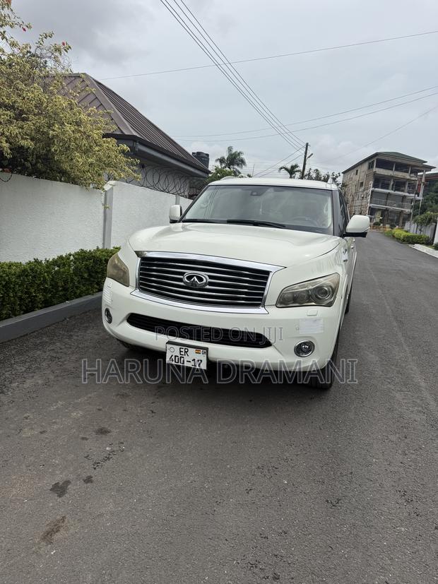 Infiniti QX56 2012 White