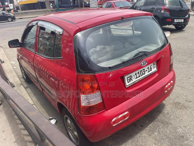 Kia Morning 2008 Red