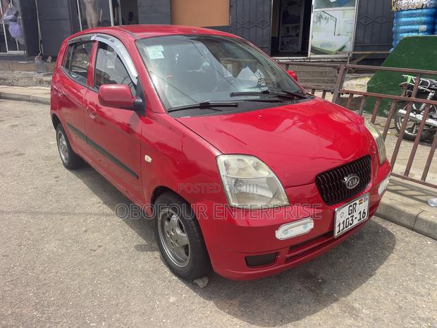 Kia Morning 2008 Red