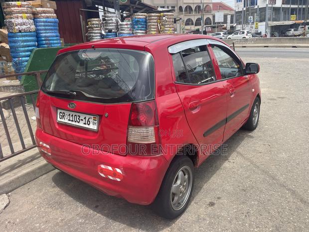Kia Morning 2008 Red