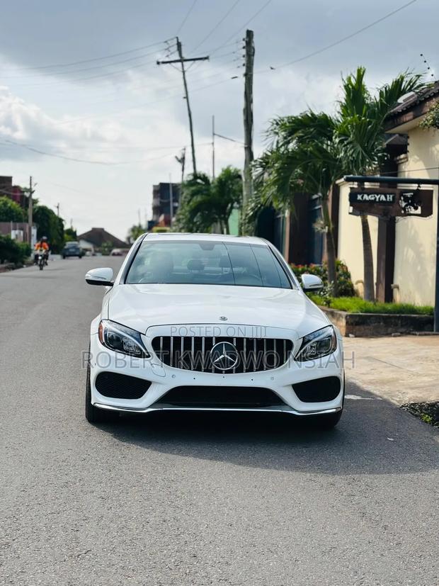 Mercedes-Benz C300 Base C300 AWD 4MATIC Sedan 2018 White