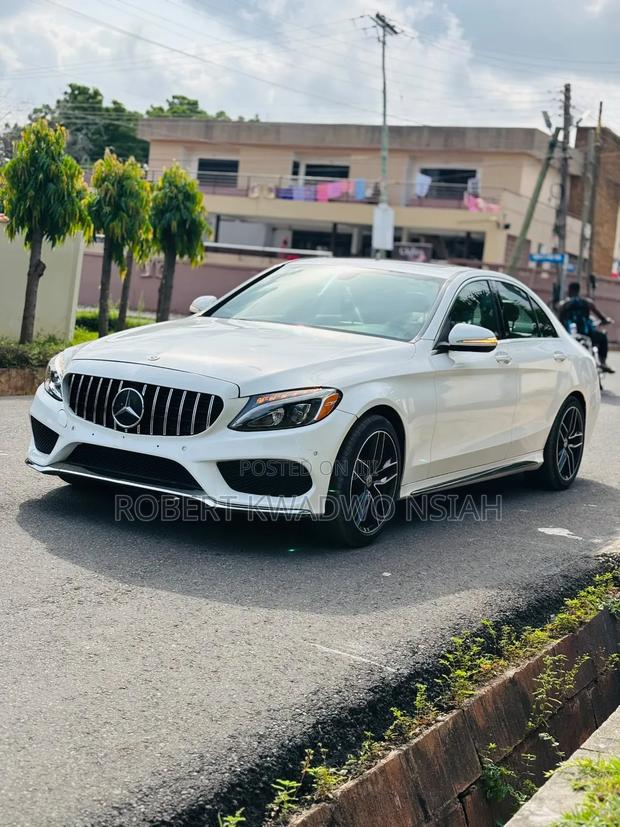 Mercedes-Benz C300 Base C300 AWD 4MATIC Sedan 2018 White