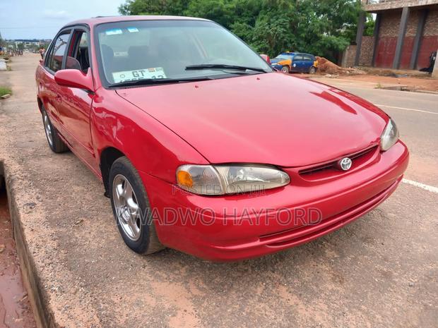 Toyota Corolla Sedan 2001 Red