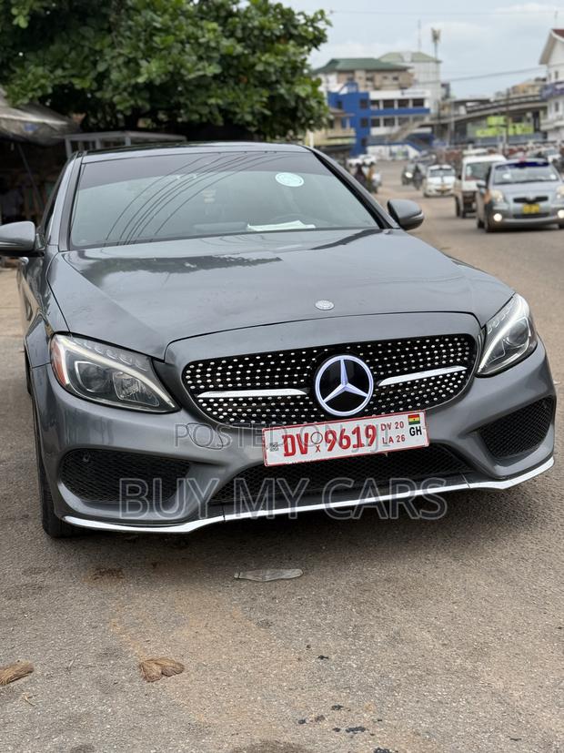 Mercedes-Benz C300 Sport 4Matic Sedan AWD (2.0L 4cyl 7A) 2017 Gray