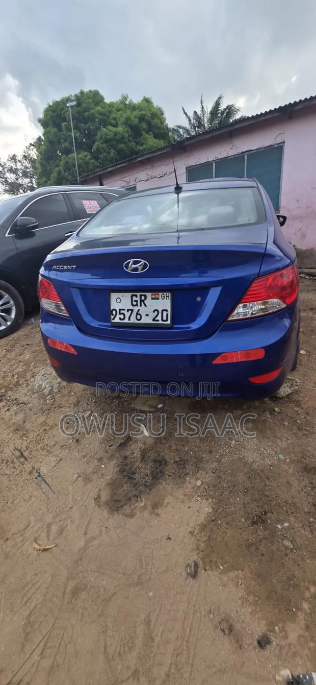 Hyundai Accent 2013 Blue