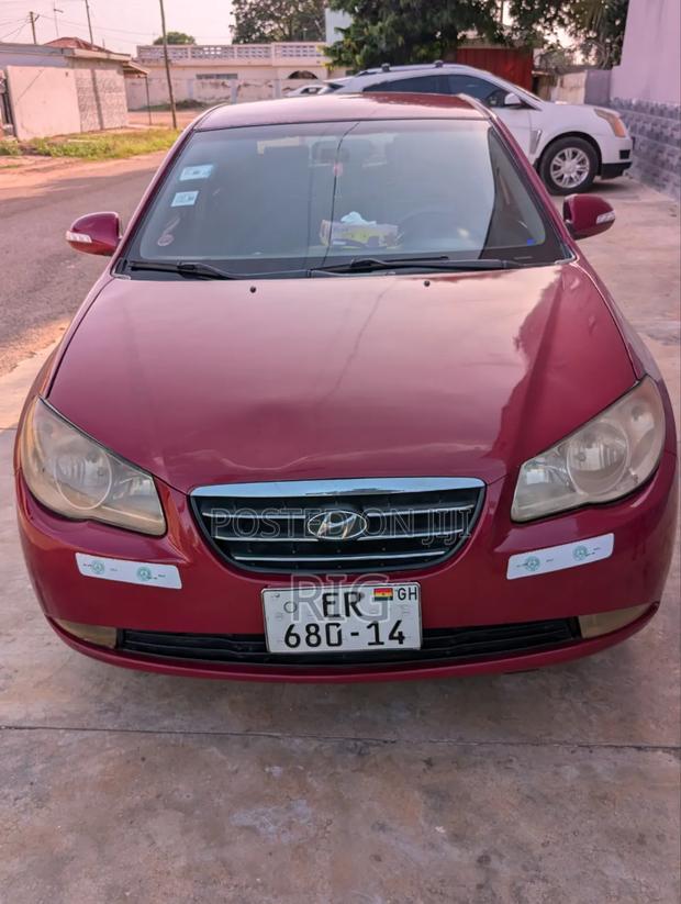 Hyundai Elantra 2008 Red