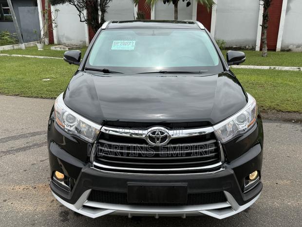 Toyota Highlander XLE V6 4x4 (3.5L 6cyl 6A) 2016 Black