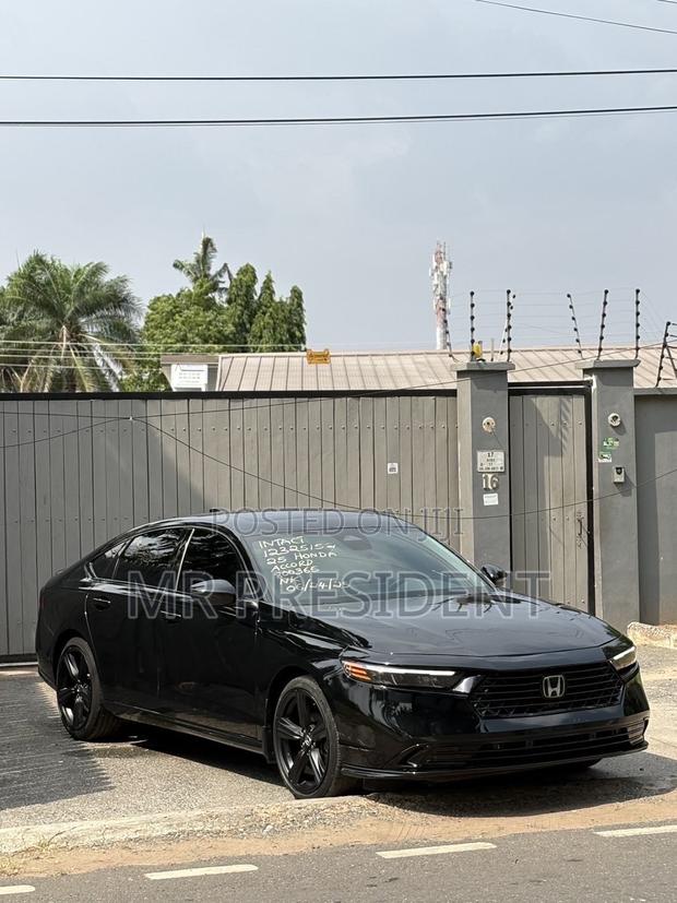 Honda Accord LX CVT 2025 Black