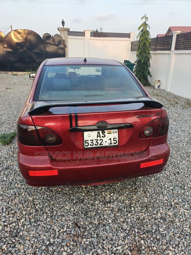 Toyota Corolla 160i GLE Automatic 2007 Red