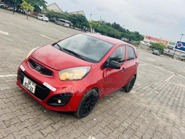 Kia Morning 2013 Red