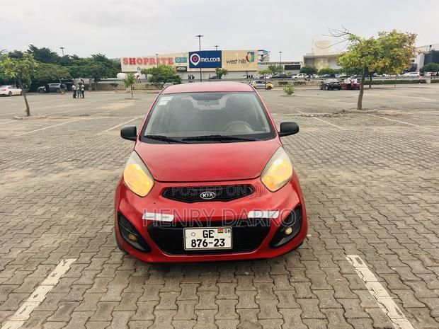 Kia Morning 2013 Red