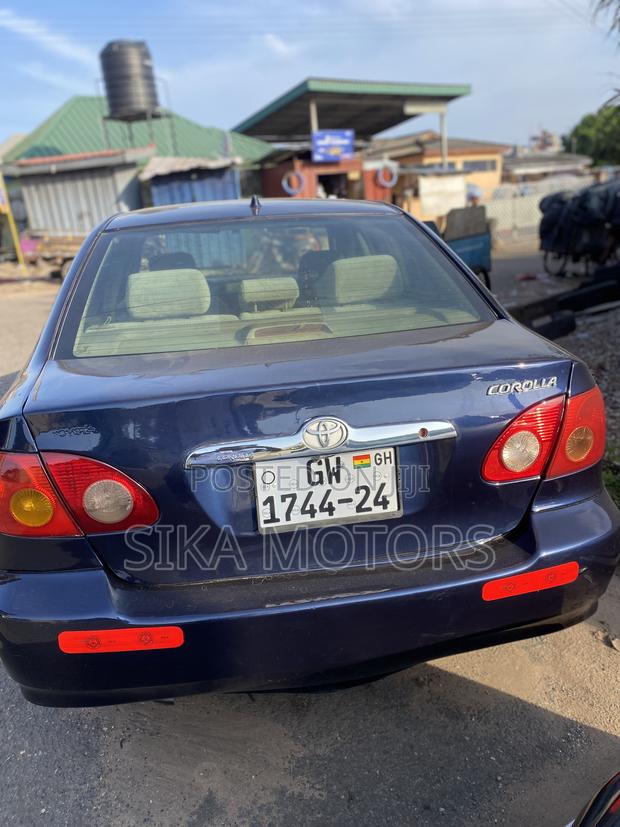 Toyota Corolla 2007 Blue