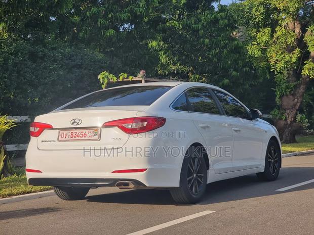 Hyundai Sonata Limited 2.0T Seban (2.0L 4cyl 6A) 2016 White