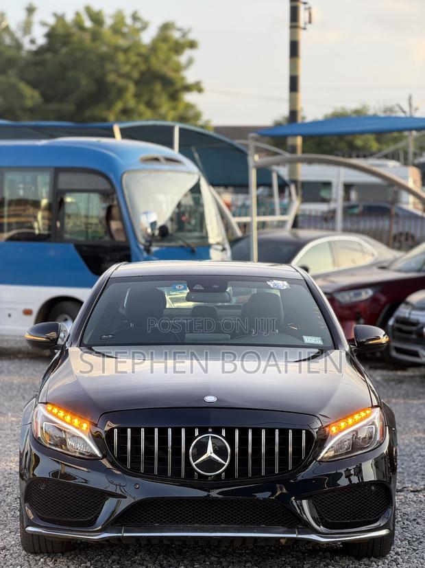 Mercedes-Benz C300 Sport 4Matic Sedan AWD (2.0L 4cyl 7A) 2017 Black
