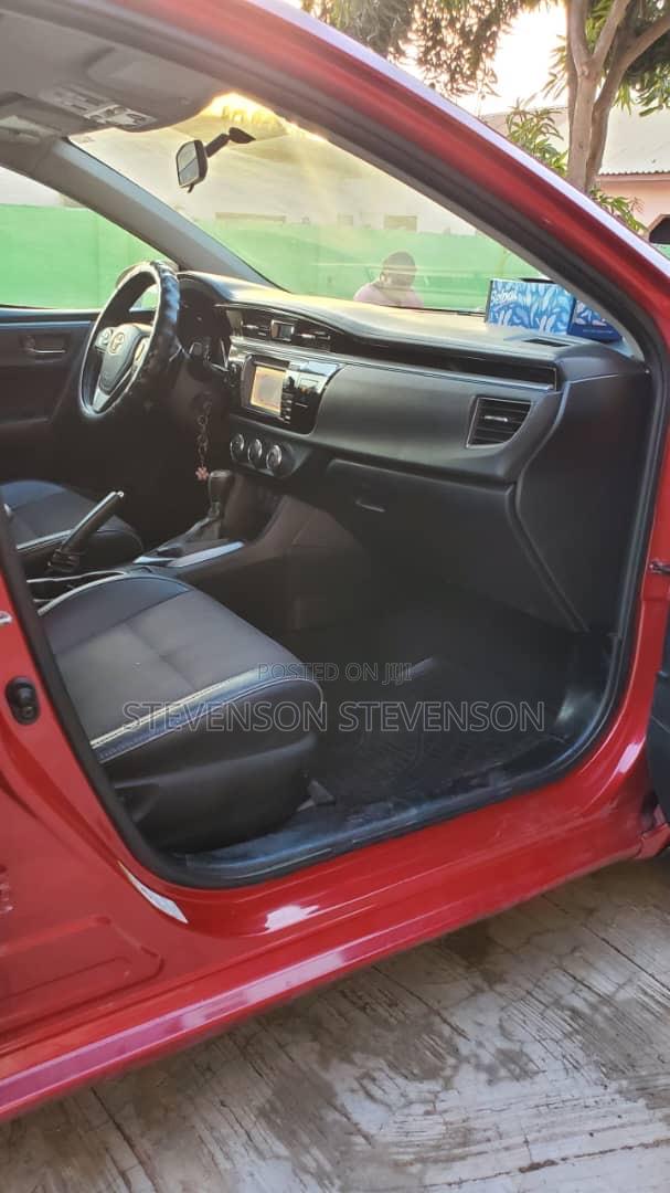 Toyota Corolla L 4dr Sedan (1.8L 4cyl 4A) 2015 Red