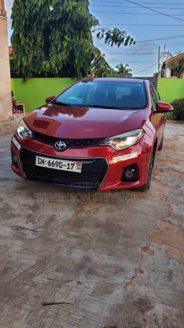 Toyota Corolla L 4dr Sedan (1.8L 4cyl 4A) 2015 Red