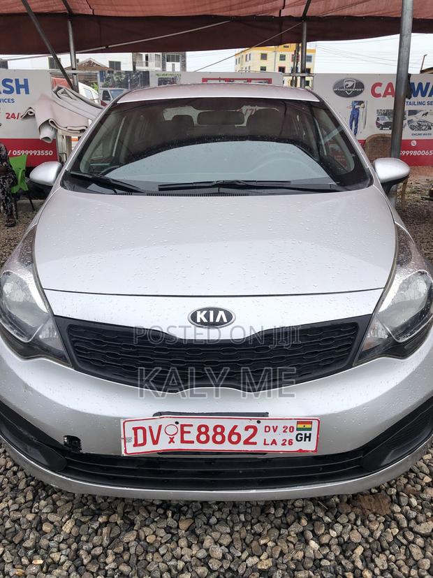 Kia Rio 2015 Silver