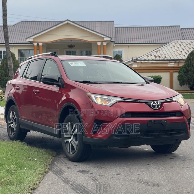 Toyota RAV4 LE AWD (2.5L 4cyl 6A) 2016 Red