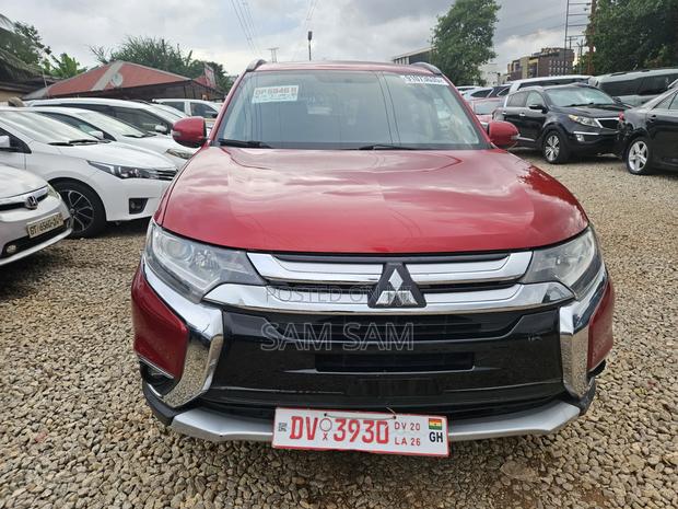 Mitsubishi Outlander SEL AWC 2017 Burgundy