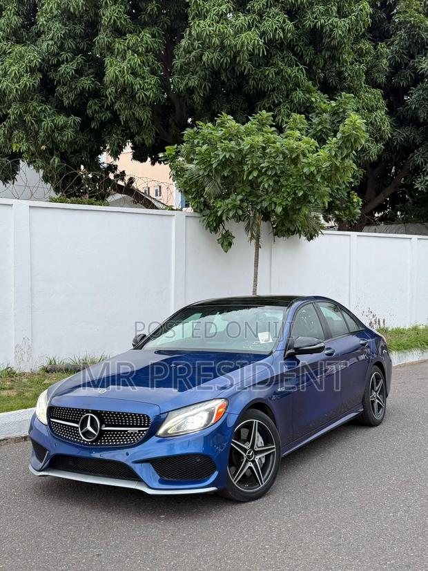 Mercedes-Benz C43 4Matic Sedan AWD (3.0L V6 9AM) 2018 Blue