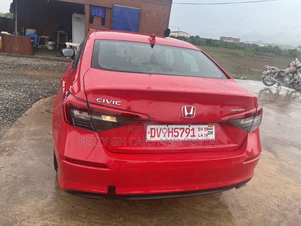 Honda Civic Sport 2022 Red