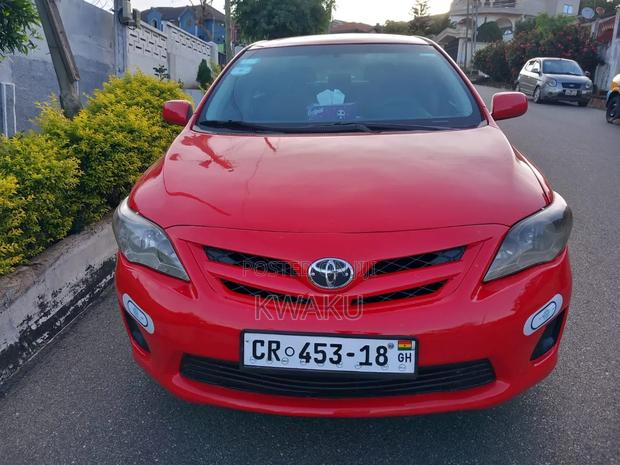 Toyota Corolla 2011 Red