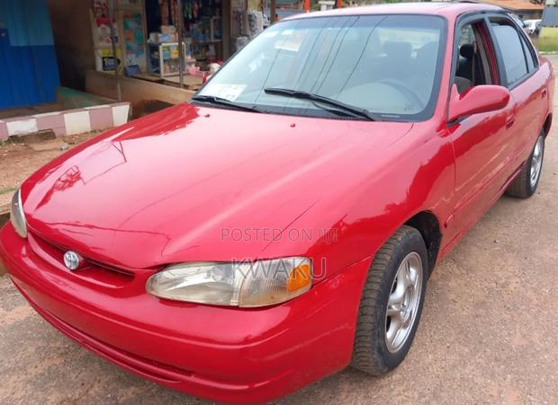 Toyota Corolla 2002 Red
