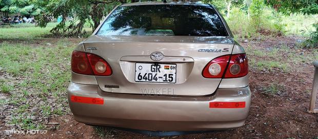 Toyota Corolla S 2007 Gold