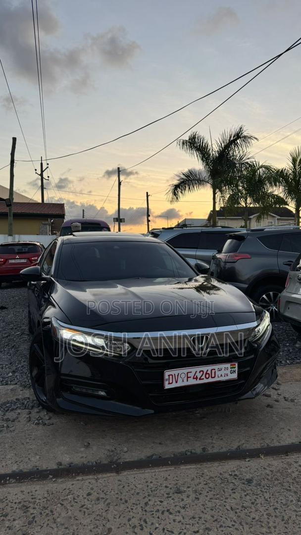 Honda Accord Sport (2.0L 4cyl Turbo 6M) 2019 Black
