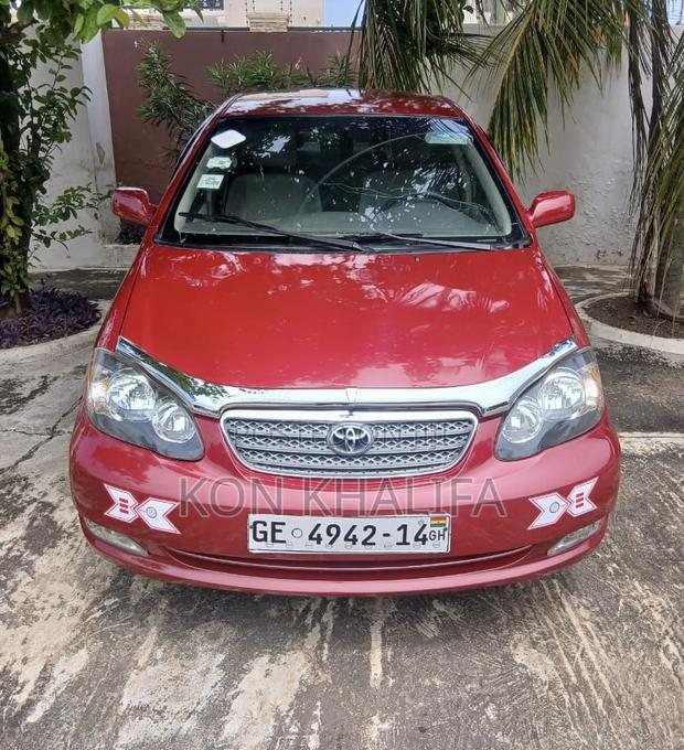 Toyota Corolla 2006 Red