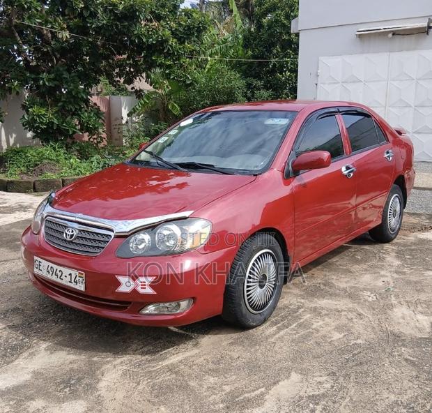 Toyota Corolla 2006 Red