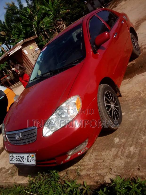 Toyota Corolla LE 2005 Red