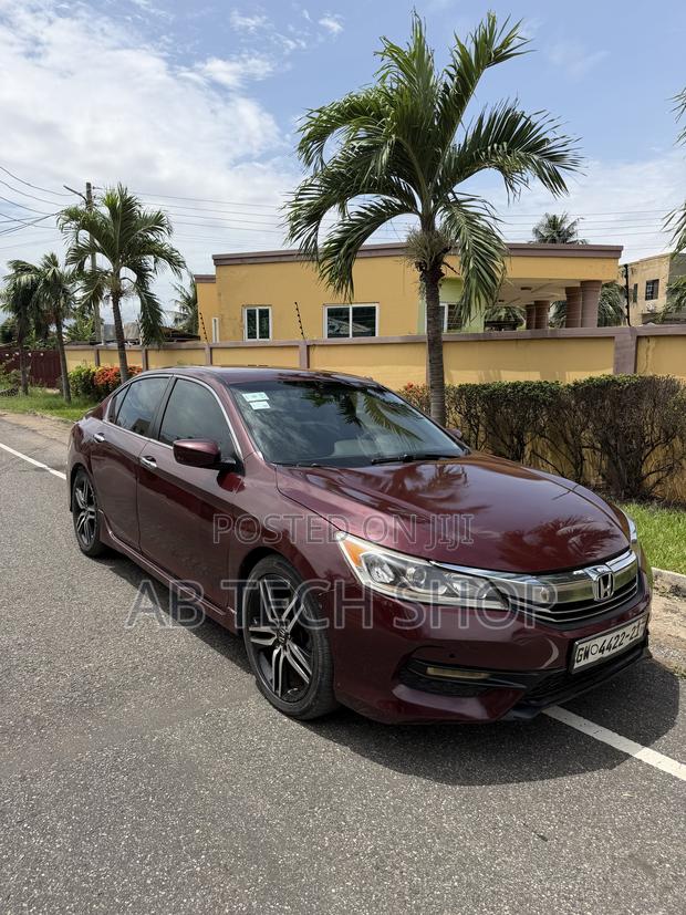 Honda Accord Sport 4dr Sedan FWD (2.4L 4cyl 2A) 2017 Burgundy